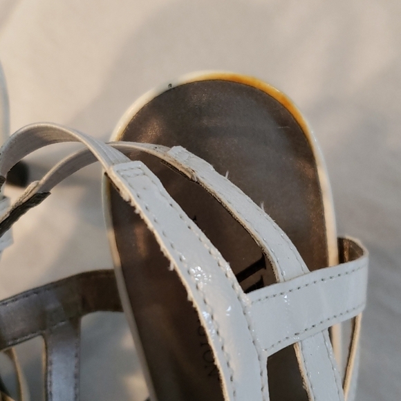 Worthington Gladiator 4" Heels sz8 White VGC - Picture 7 of 11